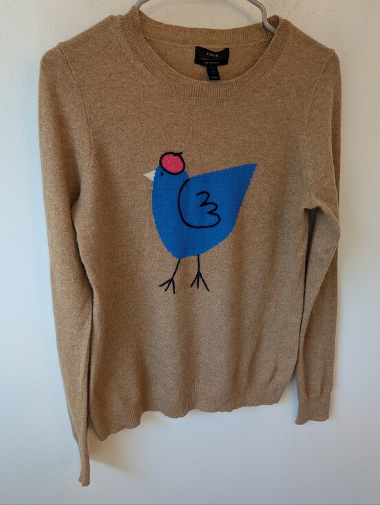 J. Crew Sweaters - J. Crew Women's French Hen Cashmere Crewneck Sweater Medium